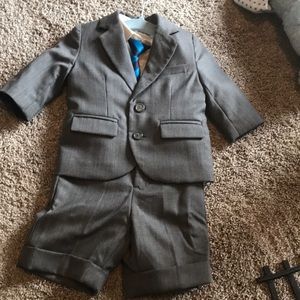 Janie and Jack special occasion suit, shirt, tie